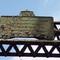 old steel truss bridge plaque
