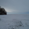 Frozen Lake at dusk