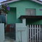 Casa recém pintada de verde da Simão de Lima. Newly green painted old house, Simão de Lima Street, Palmares.