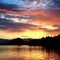 Sunset from West Twin Bay on Perry Island