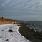 snowy beach