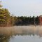 Morning over Eisenhower Lake, Rhode Island