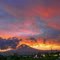 夕焼けと富士山 東山