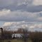 Clouds and Old Farm