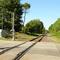 MBTA Commuter Rail Tracks - Crossing at Asbury Street - Hamilton, MA