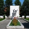 Memorial to the soldiers who were lost in the Second World War. Village Yantarnyy (earlier Palmnicken)