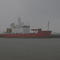 Гидрографическое судно "Петр Котцов" у пирса порта Ломоносов / Hydrographic ship "Peter Kottsov"at a pier of the port of Lomonosov town (28/07/2007)