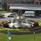 Big Fountain in front of Medical Arts building