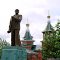 Владимир Ильич какбэ намекает : "Религия-опиум для народа". Забайкальский край.