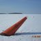 Дубна. Зимнее море. Спящий буй./Dubna. The winter sea. A sleeping buoy.