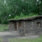 Replica of a Pioneer Sod House. Seen in Gothenburg Nebraska.