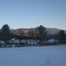 View of Mt. Carr. Warren NH at sunset. 2-23-08