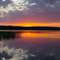 Валдайское озеро на закате / Valday Lake on Sun decline (24/07/2006)