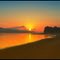 The long-awaited morning sunrise