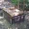 FLT M10 11.2  mi - Burt Hill Lean-to open air privy, after repair of front