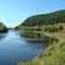 Уда и Вознесенка. - The river at the foot of the mountain.