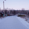 от вокзала к городку (between station and borough)