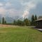 View of Swan Mtns Fire 9-6-06