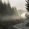 Morning fog on the Ocean Beach Road - 200901LJW