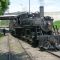 Engine 89 switching back to the front of the train