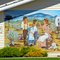 Mural,  On side of building. Castor Oil: The Cure All
