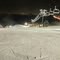 Looking Down The Runs Chair Lift Line, The Whitemud Freeway And Whitemud Valley In Winter At Snow Valley in Edmonton Dec '10