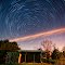 Night over the barn