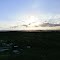 Puesta de sol desde el cerro De La Cruz en Villa del Totoral. (foto: Frank Boore).-