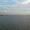 Barcos esperando ingreso a puerto