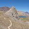 Paisaje bajando a la "Laguna Valle Hermoso" " Cordillera de los Andes"  "Malargúe" "Mendoza" "Arg"