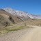 Pasaje Cordillerano, retornando de la Laguna "Valle Hermoso"  "Las Leñas"  "Malargüe"  "Mendoza"  "Arg"