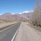 Saliendo de "Uspallata" "Ruta N. 7" a "Mendoza" paso "Los Libertadores"  o "Cristo Redentor" "Mendoza"  "Arg"