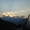 Atardecer Camino a Chile desde Uspallata