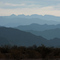 Cerros en Tinieblas desde las Termas de La Aguadita - Tinogasta