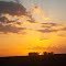 Atardecer en el campo!!