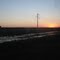 Atardecer llegando a Laboulaye