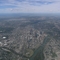 Calgary from the air, Canada.