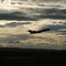Aircraft taking off in Calgary