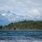 Vista del Lago y Ushuaia de fondo
