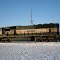 Green and White BNSF Toledo Ohio 2009