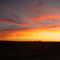 Pôr do Sol - Céu no Inverno.