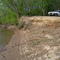 Steep east bank of Broad River