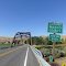 Bridge over John Day River, Clarno OR, Hwy 218, USA