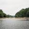 View downstream towards I-85 bridge
