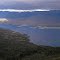 Lago Cochrane visto desde la Reserva Nacional Tamango