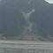 Deslizamientos en los cerros del Fiordo Reñihué