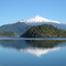 Lago Panguipulli (volcan Choshuenco), X region.