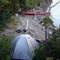 Campamento cerca de bajo pisagua