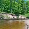 Sturgeon River below Prickett Dam and below junction with Clear Creek