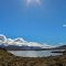 Sun on borderland Chile, Argentina Patagonia